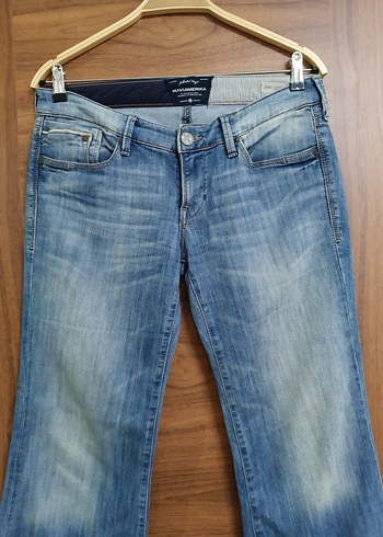 American Vintage Bol Kesim Midi Kadın Kot Pantolon