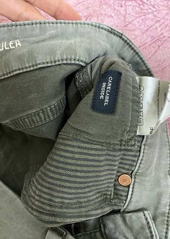 Gri Kadın Boyfriend Denim Pantolon - Görsel 4