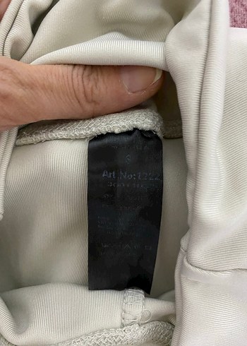 Beyaz Spor Kadın Tayt Midi Boy - Görsel 3