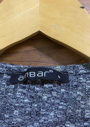 Gri Örme Uzun Kollu Kadın Triko Elbise - Görsel 3