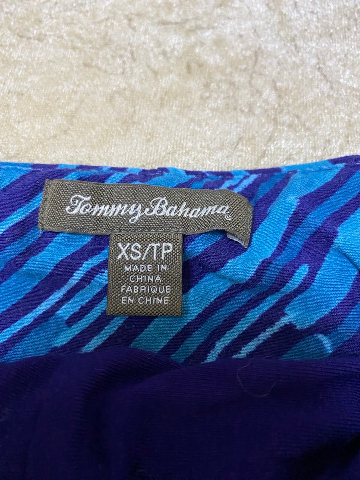 Mavi Bağlama Desenli Uzun Bohem Elbise - Görsel 5