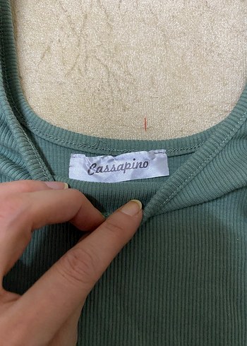 Turkuaz Uzun Kollu Salaş Kadın Kazak - Görsel 3