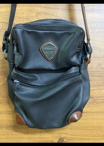 Siyah Deri Kadın Omuz Çantası - Görsel 3