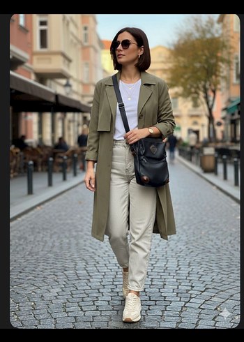 Siyah Deri Kadın Omuz Çantası - Görsel 2