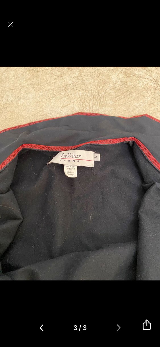 Kırmızı Fermuarlı Kadın Spor Ceket - Görsel 3