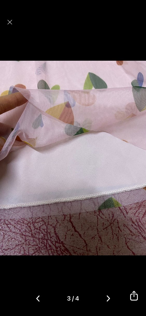 Kız Çocuk Çok Renkli Kalp Desenli Elbise - Görsel 3