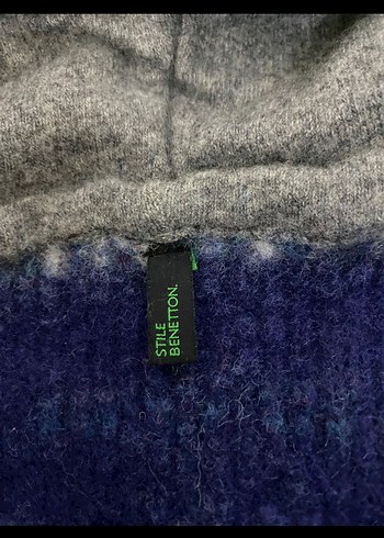 Benetton Erkek Çocuk %100 Yün Hırka - Görsel 6