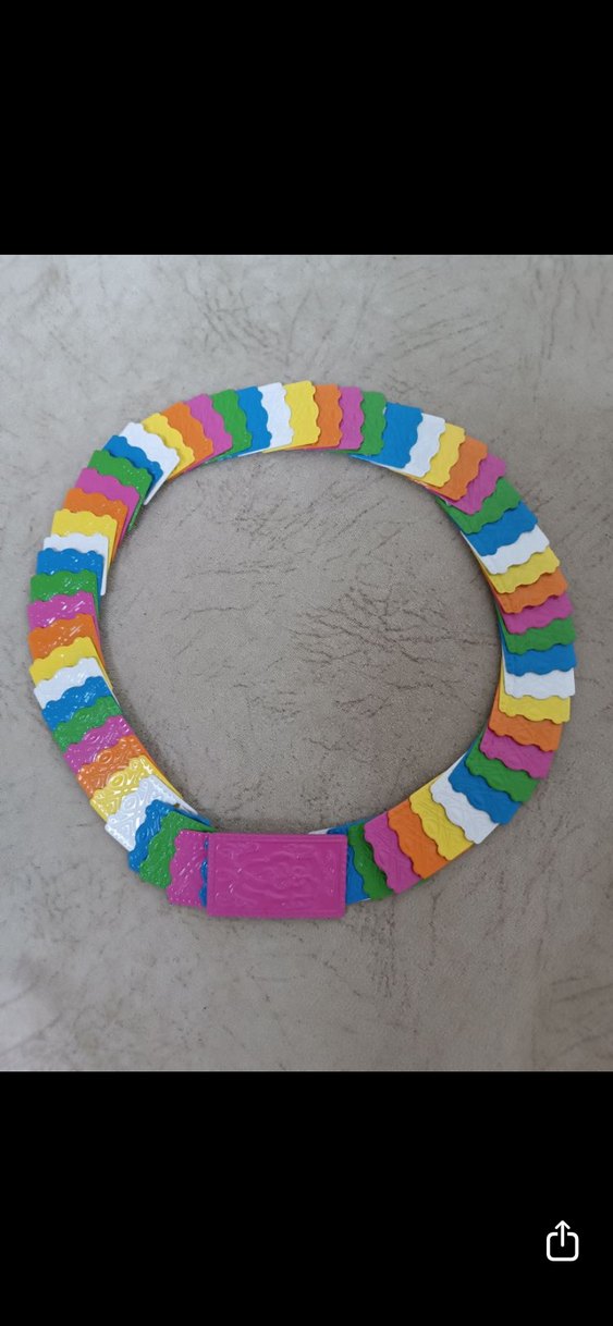 Çok Renkli vintage Kemer - Görsel 2