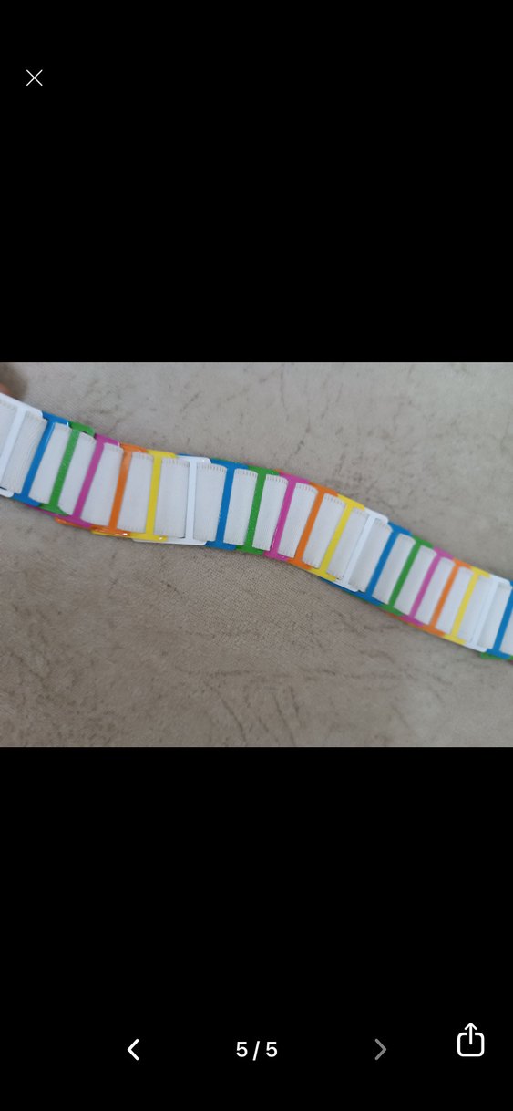 Çok Renkli vintage Kemer - Görsel 5