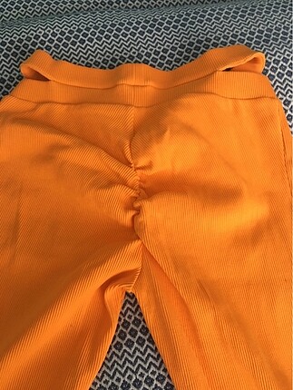 s Beden turuncu Renk Turuncu likralı pantolon