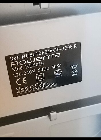 Beden beyaz Renk HAVA NEMLENDIRICISI