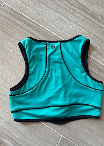 xs Beden turkuaz Renk Antreman crop
