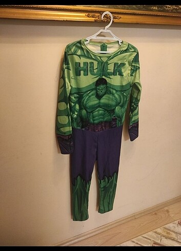Diğer Hulk kostüm 7-8 yas