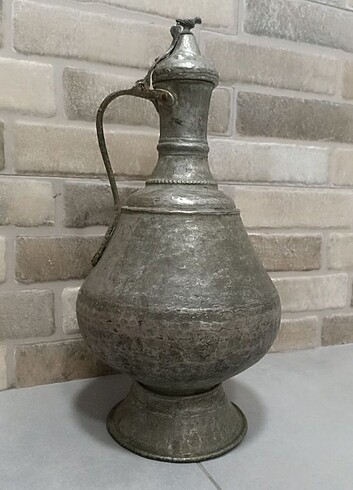 Beden gri Renk Afyon kuşlu güğüm,ibrik
