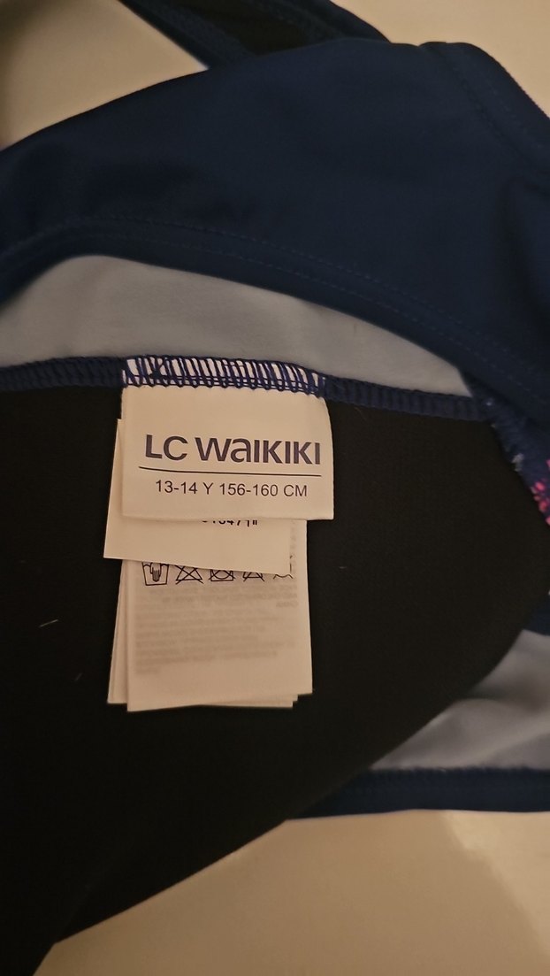 Lacivert Baskılı Kadın Spor Mayo - Görsel 3