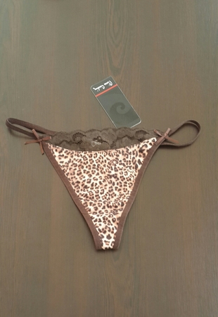 Leopar Tanga Pierre Cardin Camasir 100 Indirimli Gardrops