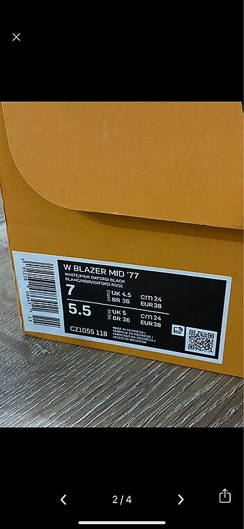 Nike Nike blazer pudra pembesi
