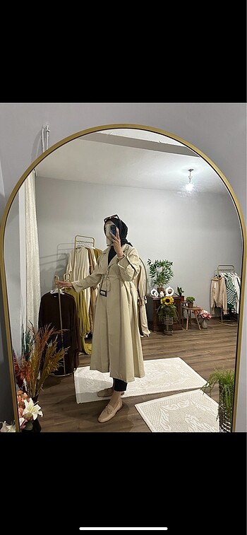 universal Beden Oversize Trençkot