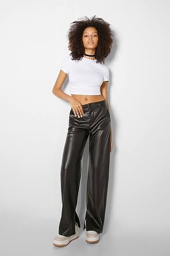 Bershka Deri Pantolon