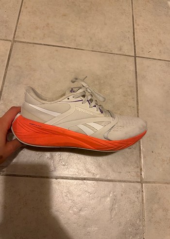 Reebok Beyaz Turuncu Dolgu Topuk Spor Ayakkabı - Görsel 7