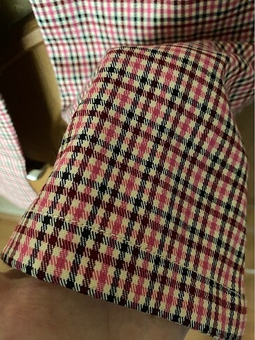 Kareli pantolon - Görsel 5