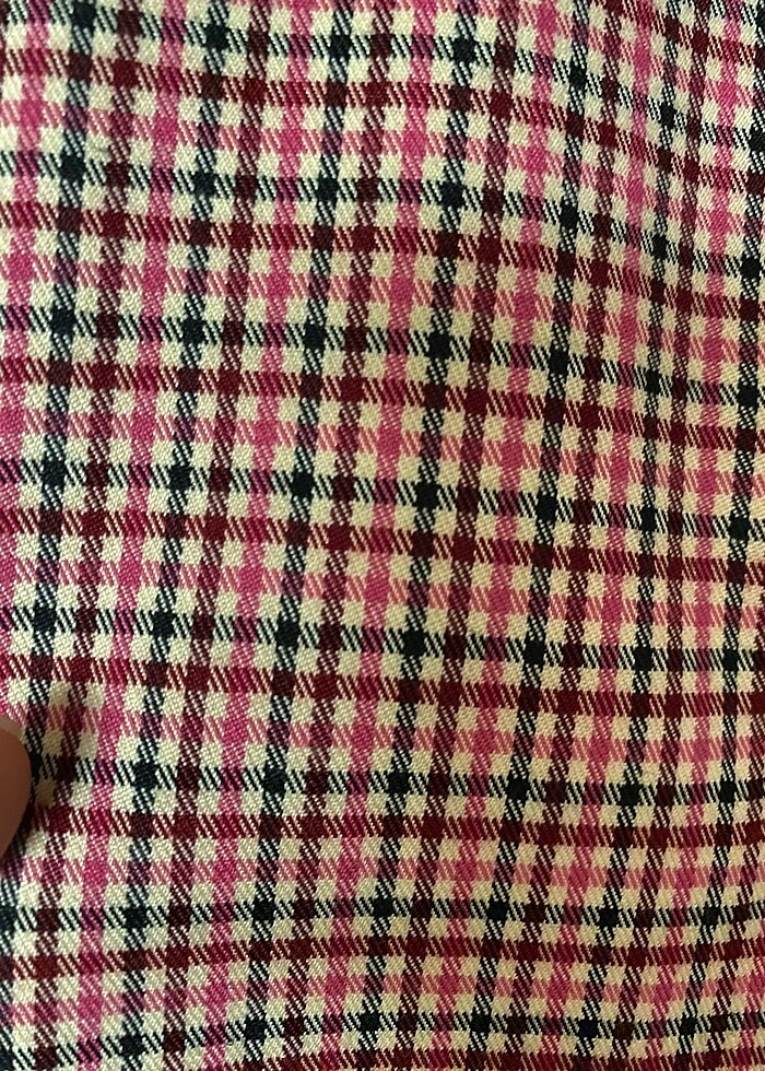 Kareli pantolon - Görsel 2