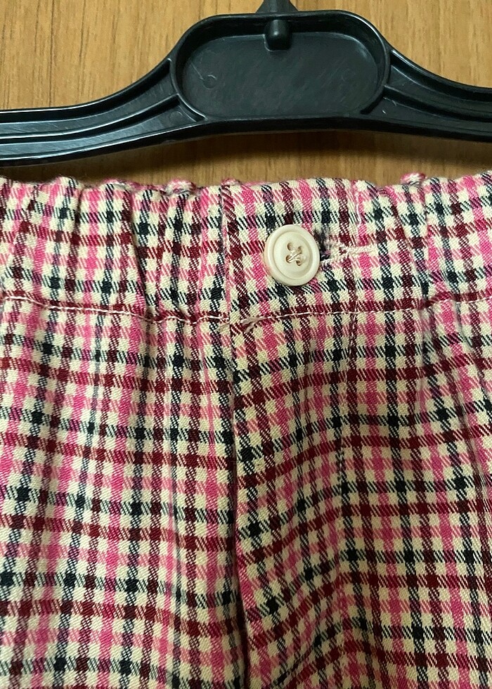 Kareli pantolon - Görsel 3