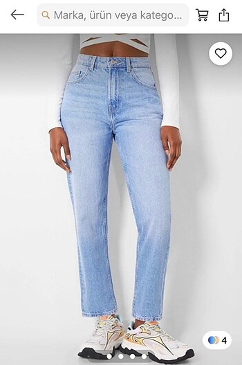 BERSHKA MOM JEAN