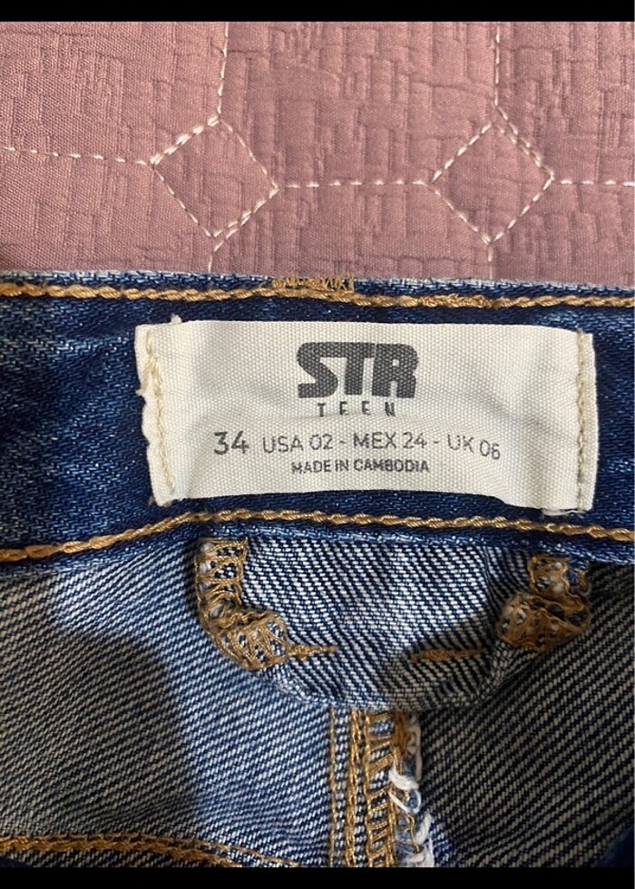 Stradivarius straight fit jean - Görsel 3