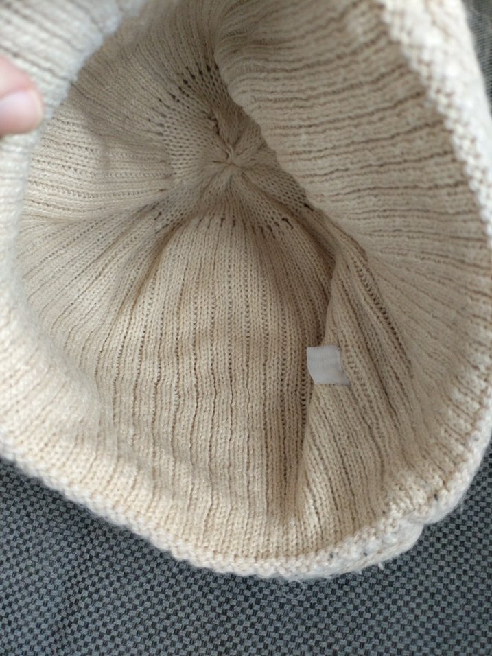 Bej Örgü Kadın Bere - Görsel 4