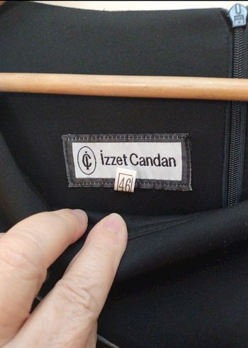 Siyah Uzun Klasik Kadın Elbise - Görsel 6