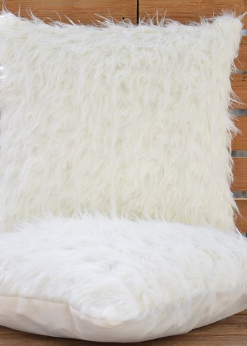 Peluş Kırlent Kılıfı - Görsel 2