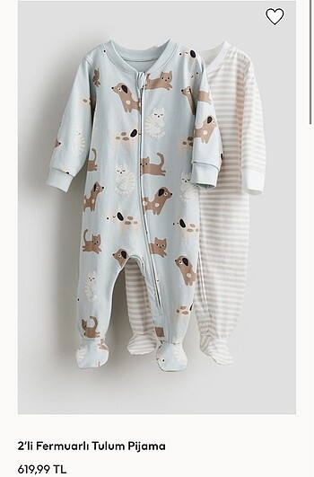 H&M çocuk pijama