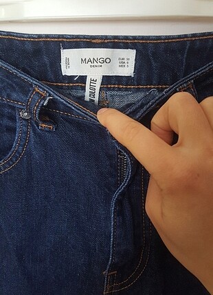 Mango culotte jean 