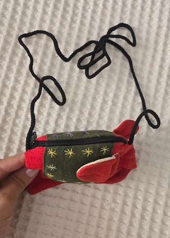 Chicco Nakışlı Renkli Kırmızı Bebek Çantası