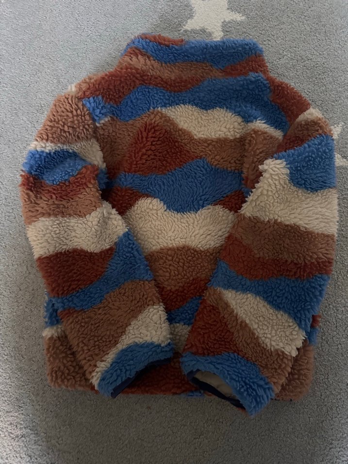 Kadın Çok Renkli Yumuşak Peluş Ceket - Görsel 2