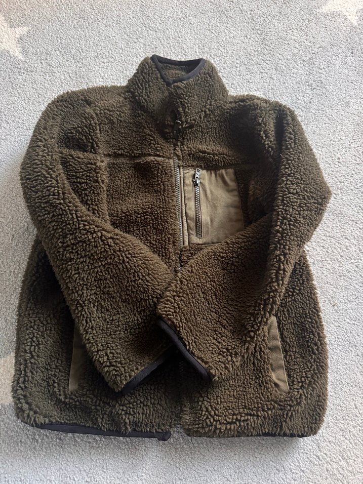 Kahverengi Kürklü Erkek Polar Mont - Görsel 2