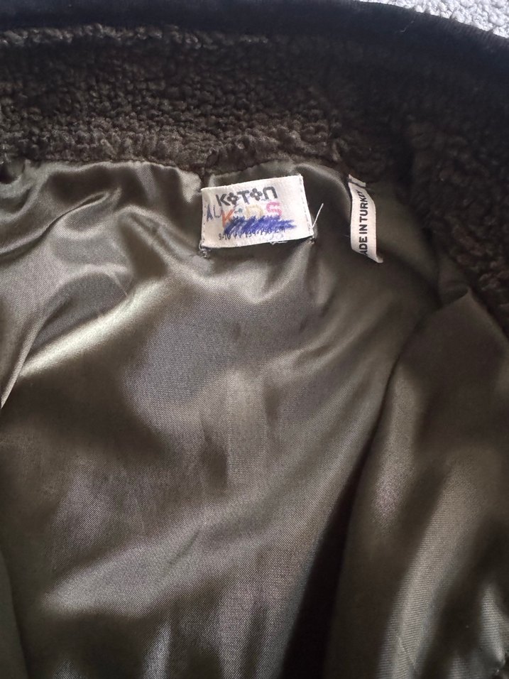 Kahverengi Kürklü Erkek Polar Mont - Görsel 4