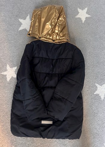 Erkek Çocuk Altın Renk Kapüşonlu Mont - Görsel 2