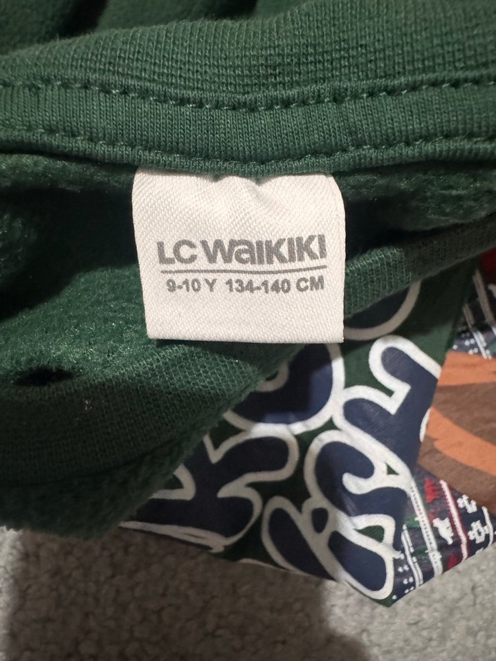 Erkek Çocuk Desenli Triko Pijama Takımı - Görsel 3