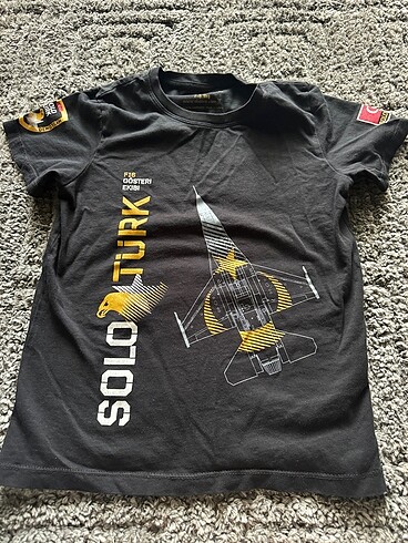 7 Yaş Beden lacivert Renk Tshirt