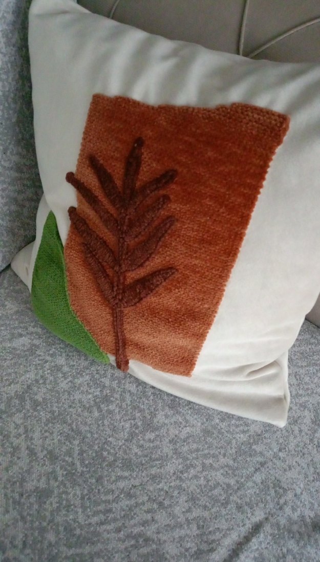 Gri Çizgili Yastık Kılıfı - Görsel 2