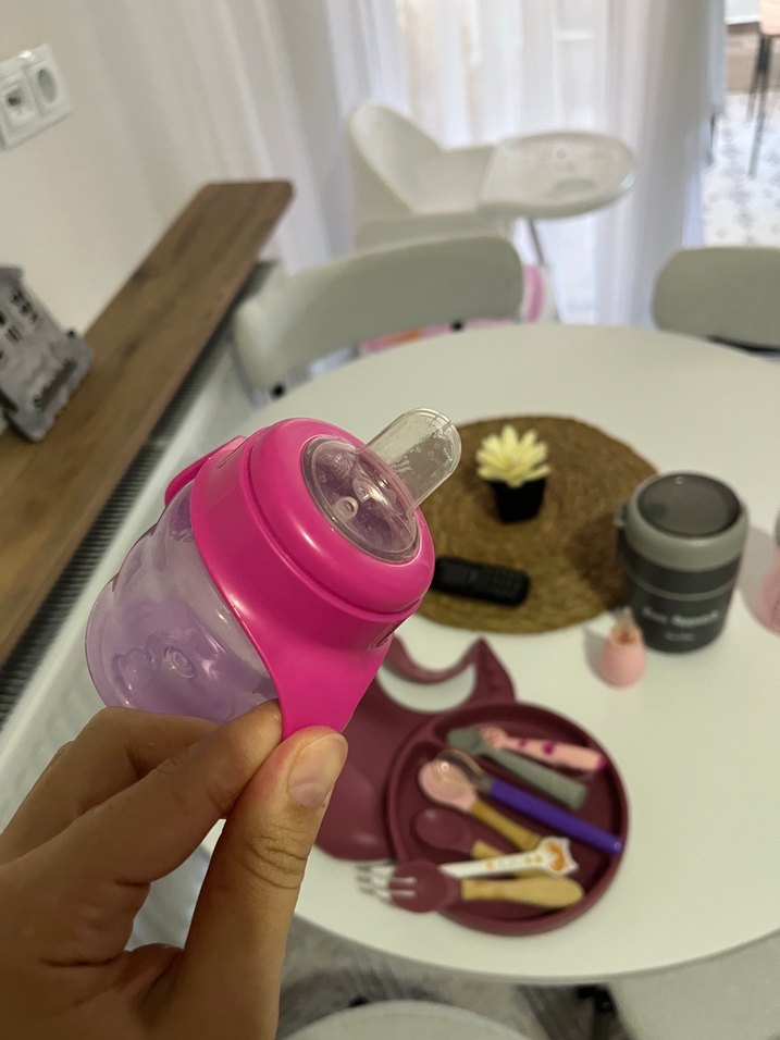 Philips suluk Pastel Pembe Bebek Biberonu - Görsel 2