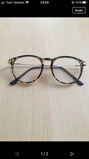 Vintage gözlük