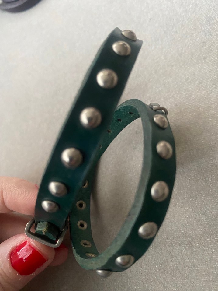 Tokalı Haki Kadın Bileklik - Görsel 3