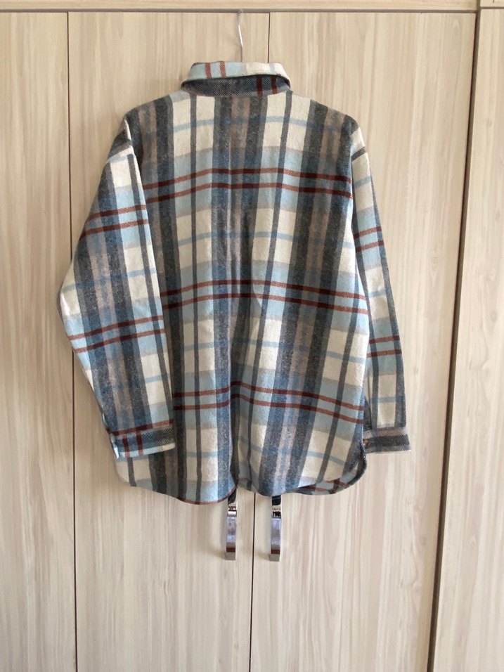 Ekose oduncu kışlık gömlek ceket - Görsel 3