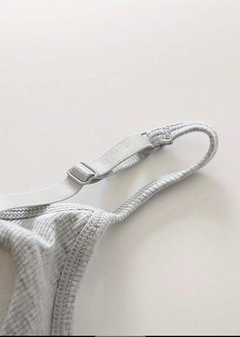 Ayarlanabilir destekli Askılı Basic Atlet - Görsel 5