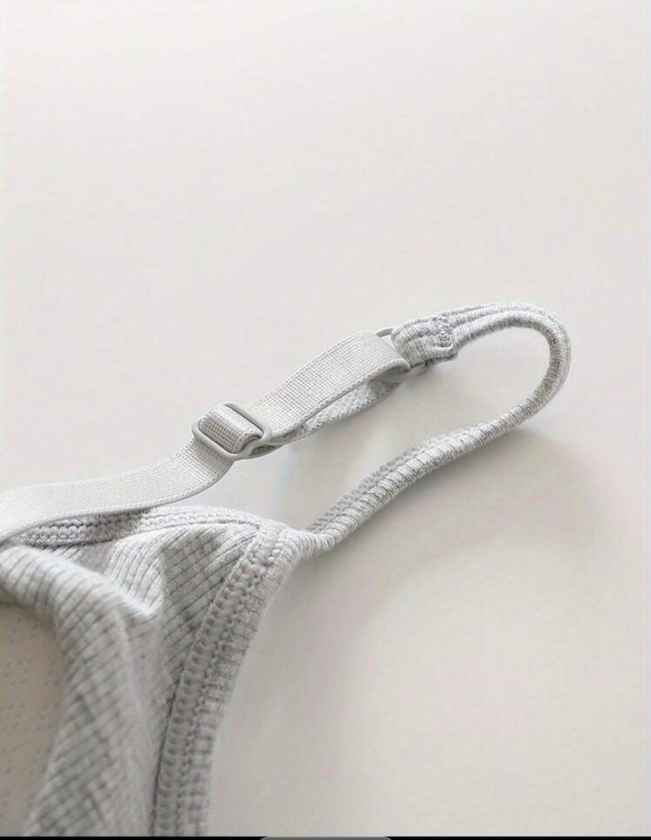 Ayarlanabilir destekli Askılı Basic Atlet - Görsel 5