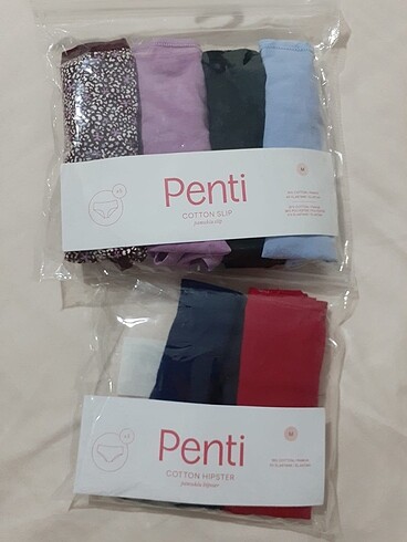 Çoklu Slip hipster külot