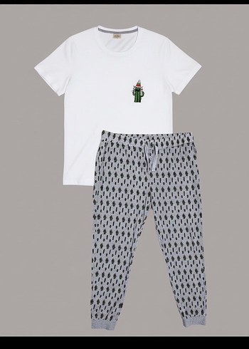 Kaktüs jogger pijama takım - Görsel 2
